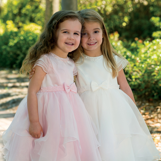 Sarah Louise Ceremonial Ballerina Length Dress 070125